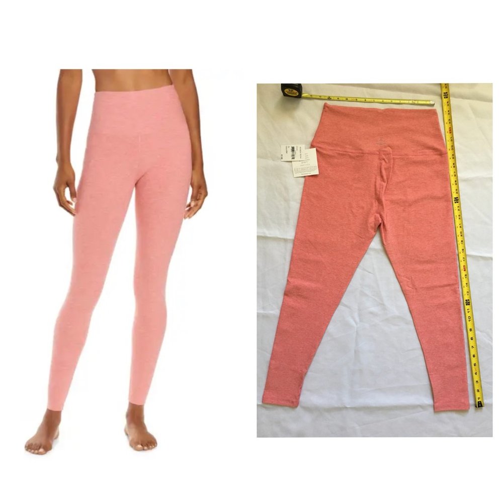 NWT! Beyond Yoga space dye High Waist Leggings XL Cherry Blossom